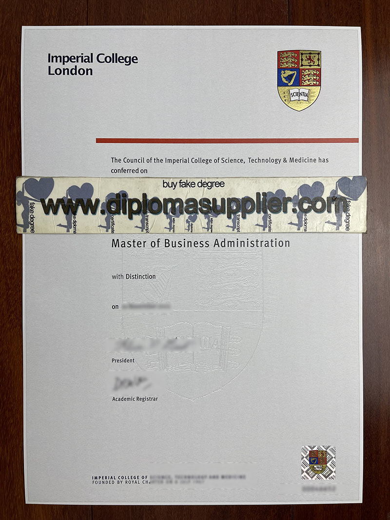 Imperial College London fake diploma, Imperial College London fake degree, Imperial College London fake certificate