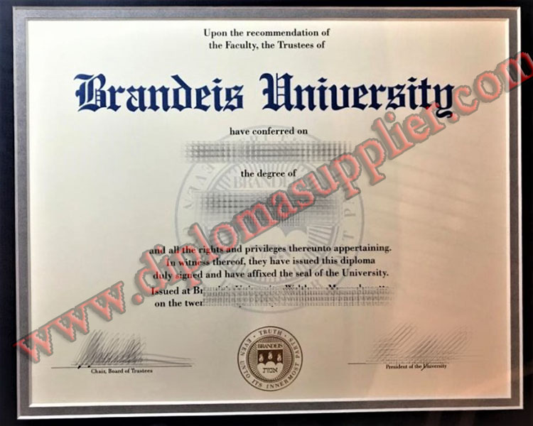 How to Buy Brandeis University Fake Diploma Certificate?