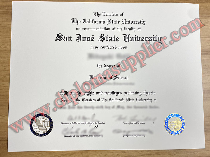 How Safety to Buy San Jose State University (SJSU) Fake Diploma?
