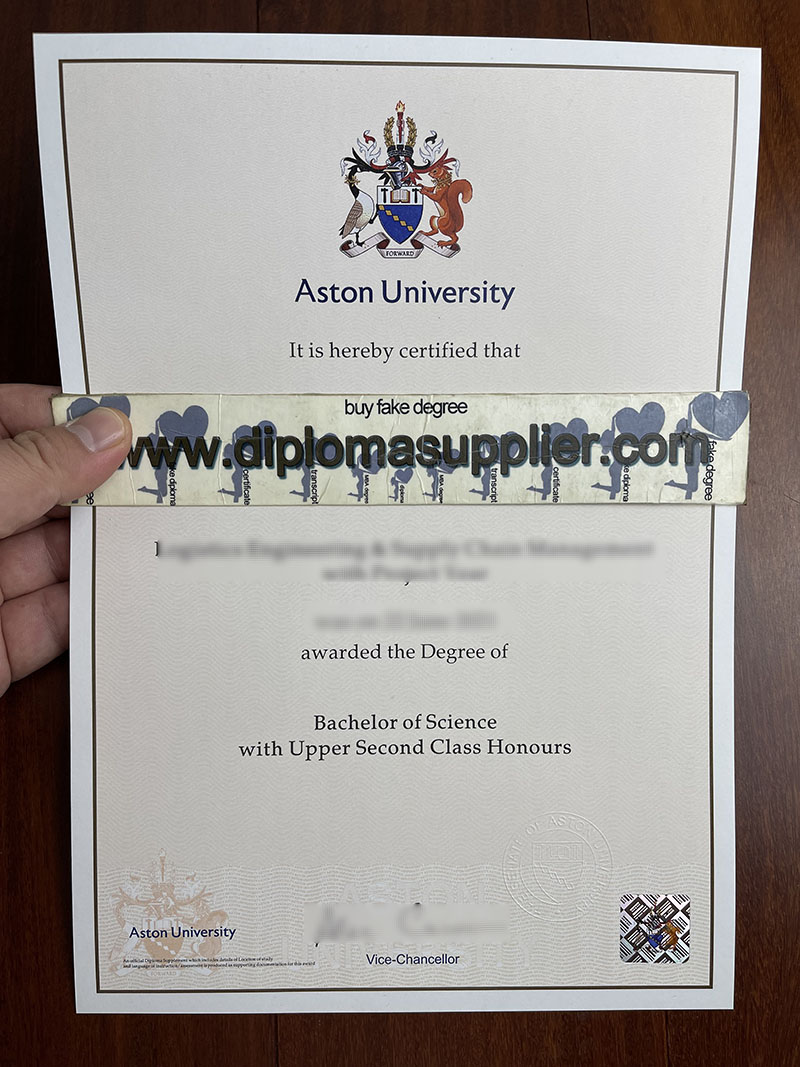 Aston University fake diploma, Aston University fake degree, Aston University fake certificate