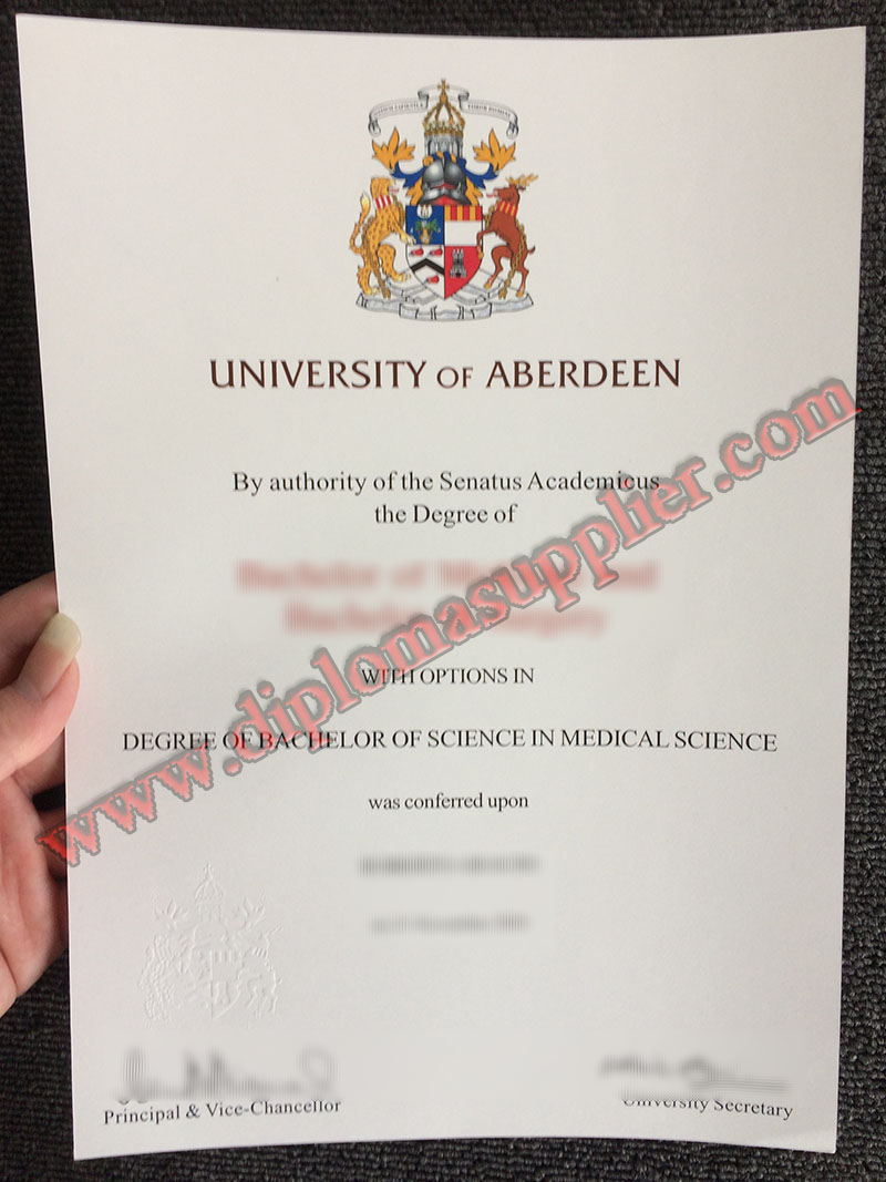 University of Aberdeen fake diploma, University of Aberdeen fake degree, University of Aberdeen fake certificate