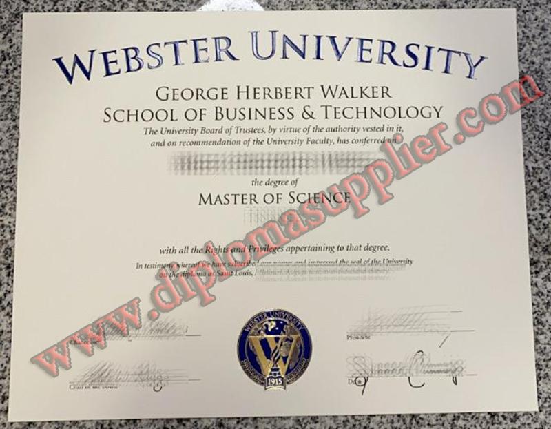 Where Can I to Buy Webster University Fake Degree Certificate?