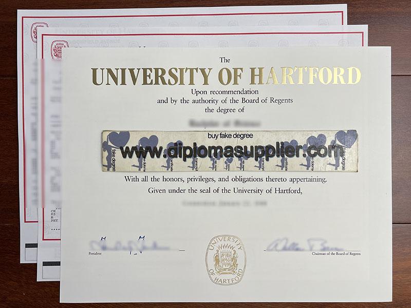Where to Make University of Hartford Fake Degree Transcript?