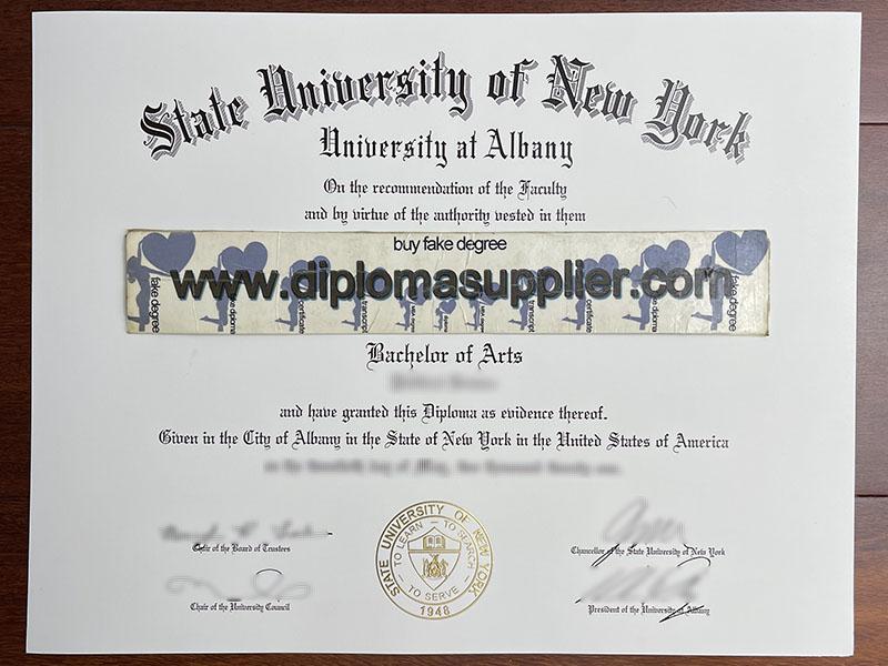 Where to Order SUNY Albany Fake Diploma Transcript?