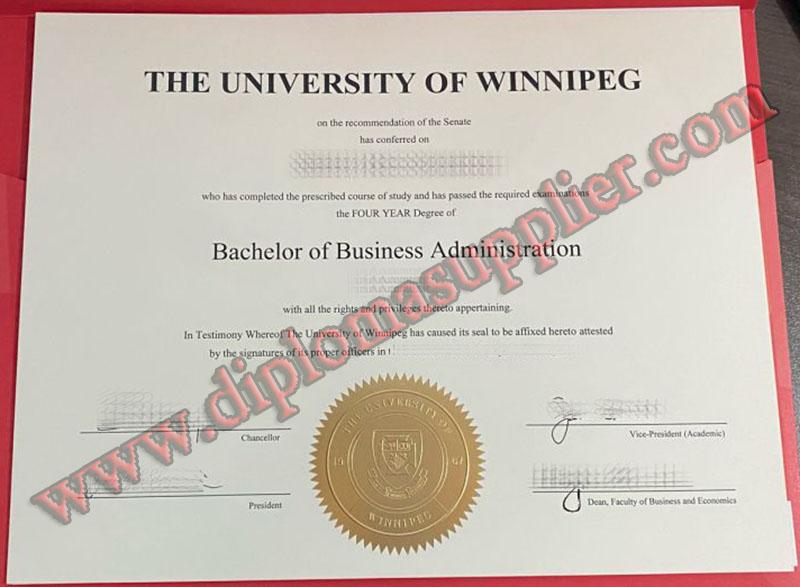 How Fast to Buy University of Winnipeg Fake Diploma Certificate?