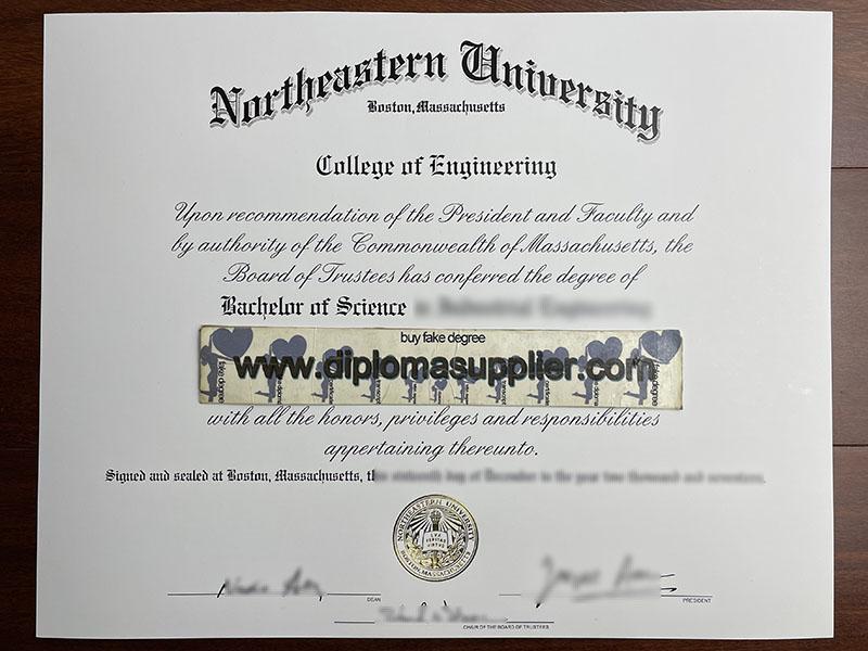 Where to Purchase Northeastern University Fake Degree Certificate?