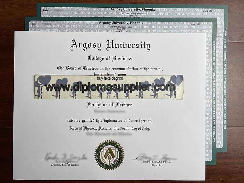 Where to Buy Argosy University Fake Diploma Transcript?