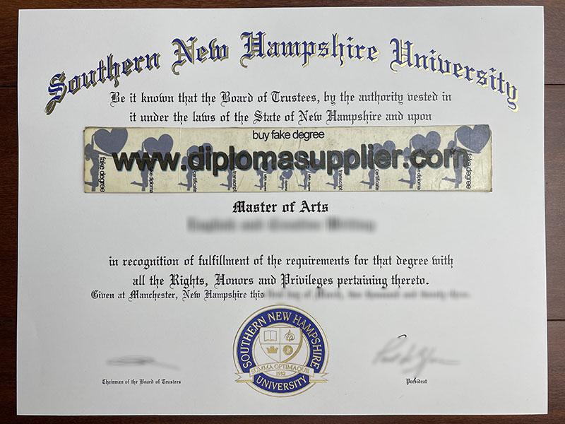Southern New Hampshire University Fake Diploma For Sale, Buy USA Fake Degree